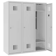 Szafki BHP - Szafa dla uczniów zerówki z zamkiem na kluczyk MSUM 430 S - miniaturka - grafika 1