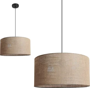 Lampa wisząca Solar Lampa BOHO wisząca nad stół do salonu sypialni len - Lampy sufitowe - miniaturka - grafika 1