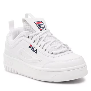 Sneakersy damskie - Fila Sneakersy Fx Disruptor Wmn 1011386.1FG White - grafika 1