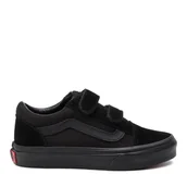 Buty dla chłopców - Tenisówki Vans Old Skool V VN000VHEENR1 Czarny - miniaturka - grafika 1