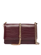 Torebki damskie - Aldo Torebka Lilitha 14143773 Bordowy - miniaturka - grafika 1