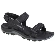 Sandały męskie - Sandały Merrell Huntington Sport Convert Sandal J036871 czarne - miniaturka - grafika 1