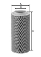 Filtry powietrza - MANN Filtr powietrza -FILTER C 25 860/2 - miniaturka - grafika 1