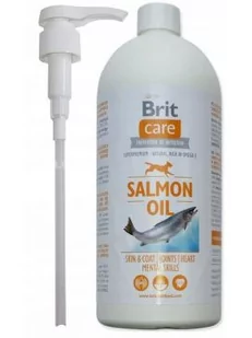 Brit Care Salmon Oil (100% olej z łososia) 1000 ml 5130 - Suplementy i witaminy dla psów - miniaturka - grafika 2