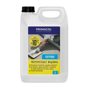 Przyspieszacz wiązania Primacol 5 l - Dodatki do zapraw - miniaturka - grafika 1