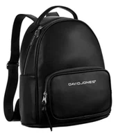 Plecaki - Plecak damski w sportowym stylu na logowanych szelkach — David Jones - miniaturka - grafika 1