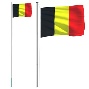 Flaga Belgii z masztem, 6,23 m, aluminium - Flagi i akcesoria - miniaturka - grafika 3