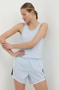 Reebok top treningowy Identity Training Supremium kolor niebieski 100076281 - Koszulki sportowe damskie - miniaturka - grafika 1