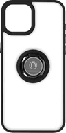 Etui i futerały do telefonów - Hybrydowe etui na telefon komórkowy z uchwytem na pierścień Apple iPhone 15 - Czarny - miniaturka - grafika 1