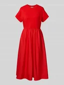 Sukienki - Sukienka casualowa o rozkloszowanym kroju z mieszanki bawełny model ‘CODY’ - miniaturka - grafika 1