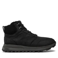 Botki męskie - Trzewiki Clarks Atl Trek Up Wp 26178660 Czarny - miniaturka - grafika 1