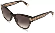 Okulary przeciwsłoneczne - Furla Unisex SFU593V okulary przeciwsłoneczne, szare, rozmiar 54, szary, 54 - miniaturka - grafika 1