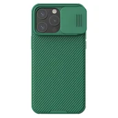 Szkła hartowane na telefon - Etui Nillkin CamShield Pro Magnetic Case Apple iPhone 15 Pro zielone - miniaturka - grafika 1