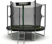 Trampoliny - Zipro Trampolina ogrodowa z siatką wewnętrzną 8FT 252cm + torba na buty 5902659840660 - miniaturka - grafika 1