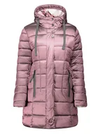 Kurtki damskie - Geographical Norway Płaszcz pikowany "Bulli" w kolorze fioletowym - miniaturka - grafika 1