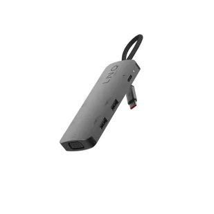 LINQ Adapter 7in1 USB-C HDMI Triple Display MST - Akcesoria fotograficzne - miniaturka - grafika 1