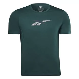 Reebok TS Speedwick GR Athlete T Koszulka męska, Jodła zielone, S - Koszulki męskie - miniaturka - grafika 1