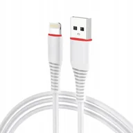 Kable USB - KABEL USB iPHONE 5G SZYBKIE ŁADOWANIE QUICK BIAŁY - miniaturka - grafika 1