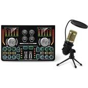 Miksery DJ - Zestaw do streamingu i karaoke MUSICMATE MM-SC200 SonicLink - miniaturka - grafika 1