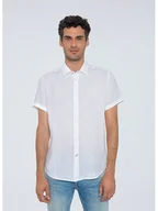 Koszule męskie - Pepe Jeans Koszula "Mark" - Regular fit - w kolorze białym - miniaturka - grafika 1