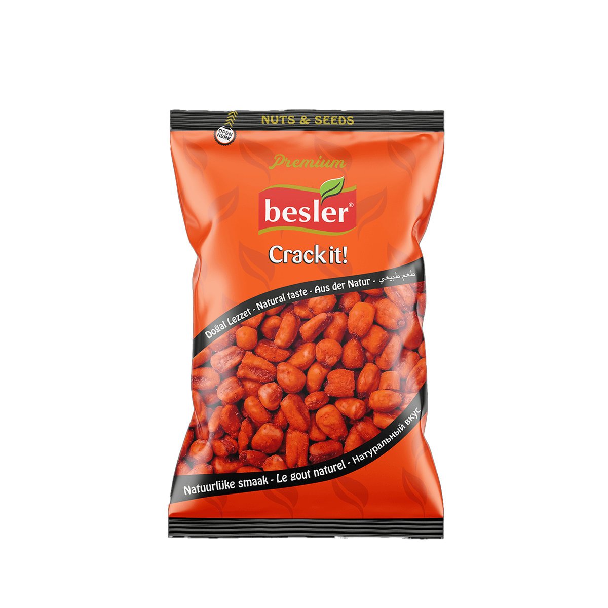 Kukurydza o Smaku Ketchupu Prażona & Solona 140g Besler