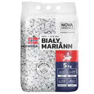 Pozostałe ozdoby ogrodowe - Grys biały MARIANN 8-16 mm 5 kg - miniaturka - grafika 1