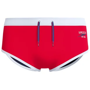 Kąpielówki męskie Speedo Jetstream Retro Logo Brief - Kąpielówki męskie - miniaturka - grafika 1