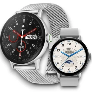 SMARTWATCH ZEGAREK DAMSKI ROZMOWY PULS KROKI POLSKIE MENU APLIKACJA SPORT - Smartwatch - miniaturka - grafika 1