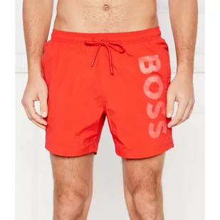 BOSS BLACK Szorty kąpielowe Octopus | Regular Fit - Kąpielówki męskie - miniaturka - grafika 1