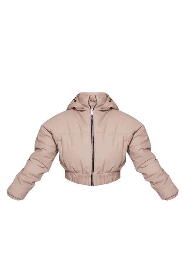 PRETTYLITTLETHING KURTKA DAMSKA BRĄZOWA L ERF