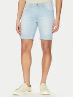Spodenki męskie - Blend Szorty jeansowe 20718125 Niebieski Regular Fit - miniaturka - grafika 1