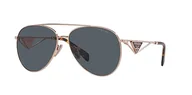 Okulary przeciwsłoneczne - Prada 0PR 73ZS 58 SVF09T Okulary przeciwsłoneczne, Unisex-Adult, Wielobarwny (Wielobarwny), Jeden rozmiar - miniaturka - grafika 1