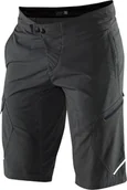 Spodenki rowerowe - 100% Szorty męskie 100% RIDECAMP Shorts charcoal roz.28 42 EUR NEW 2021 - miniaturka - grafika 1