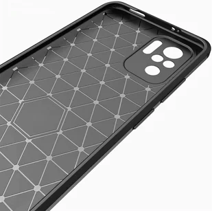 Etui Carbon Case do Xiaomi Redmi Note 10 / 10S czarny - Etui i futerały do telefonów - miniaturka - grafika 6