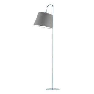 Szara lampa podłogowa w stylu skandynawskim TALLIN - Lampy stojące - miniaturka - grafika 1