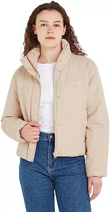 Calvin Klein Jeans Lekka kurtka damska, Szpachlówka beżowa, XXL - Kurtki damskie - miniaturka - grafika 1
