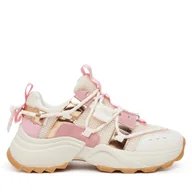 Sneakersy damskie - Sneakersy Steve Madden Tazmania SM11002419 Biały - miniaturka - grafika 1
