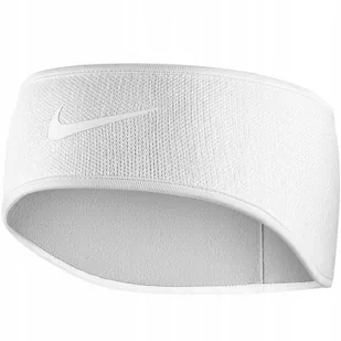 Opaska na głowę Nike Swoosh biała N0003530128OS - Ozdoby do włosów - miniaturka - grafika 1
