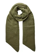 Apaszki i szaliki damskie - Pieces Szal w kolorze khaki - 210 x 50 cm - miniaturka - grafika 1