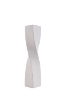 Wazony i flakony - Wazon Ceramiczny, MÓWISZ I MASZ, kremowy, 12x12x61 cm - miniaturka - grafika 1