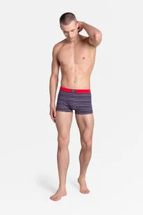 Bokserki Devon 38831-33X Czerwono-Granatowe - Majtki męskie - miniaturka - grafika 1