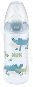 Akcesoria do karmienia - NUK butelka First Choice+ ze wskaźnikiem temperatury M 300 ml (niebieska) - miniaturka - grafika 1