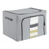 Organizery na łóżeczko - POKROWIEC Kufer NA POŚCIEL ze stelażem ORGANIZER TORBA ORM11 - miniaturka - grafika 1