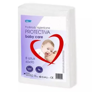 Incomed Protectiva Baby Care podkłady higieniczne 60x90cm 8 sztuk 1141201 - Aspiratory do nosa - miniaturka - grafika 1
