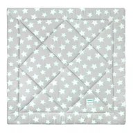 Maty edukacyjne - Mata niemowlęca miętowo szara Stars - miniaturka - grafika 1