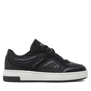 Sneakersy Calvin Klein Jeans Basket Cupsole Low Mix In Mtl YW0YW01462 Czarny - Sneakersy damskie - miniaturka - grafika 1