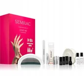 Zestawy do manicure i pedicure - Semilac WYBÓR 3x KOLOR Zestaw Start LOVE ME 24/48W 5902751426366 - miniaturka - grafika 1