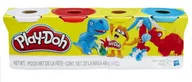 Masy plastyczne - Play-Doh, Tuby klasyczne 4-pak - miniaturka - grafika 1