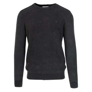 YANN LS CN WASHED STITCHED SWT - Swetry męskie - miniaturka - grafika 1