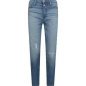 Spodnie sportowe damskie - Diesel Jeansy | Regular Fit - miniaturka - grafika 1